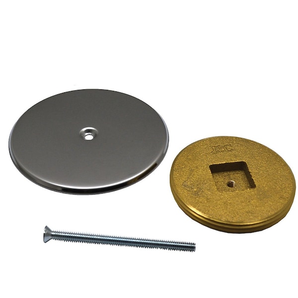 Jones Stephens Extension Cover Set Floor Covers 16 gauge with 5in. Plug and 8in. Cover C93500 - main